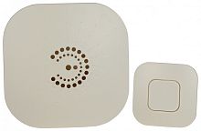 Звонок беспроводной аналоговый Эра BIONIC 6 мелодий белый картинка 